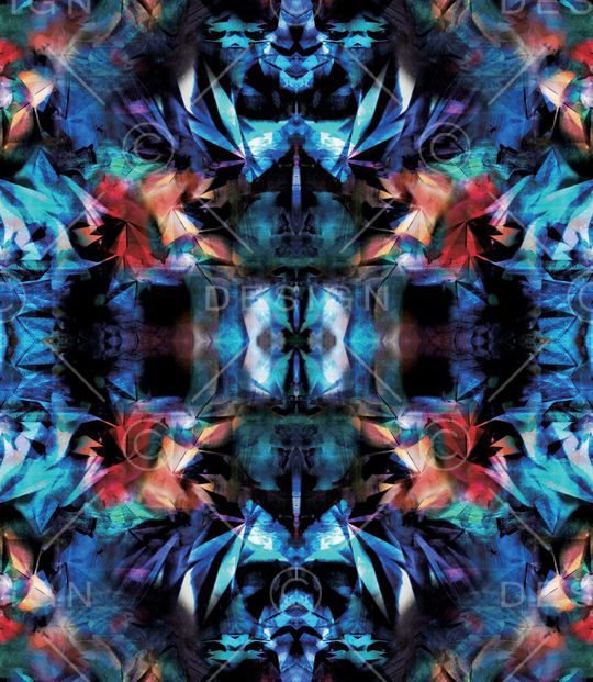 抽象印花华亿平台图片