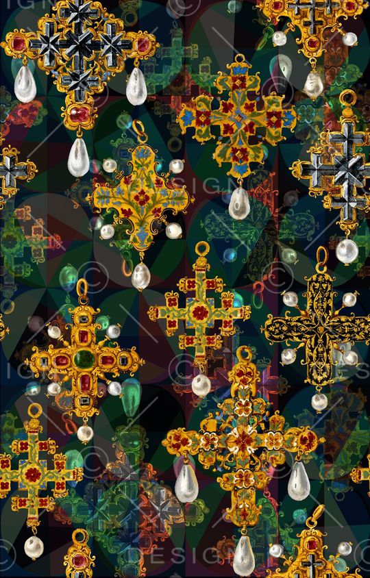 珠宝印花华亿平台图片