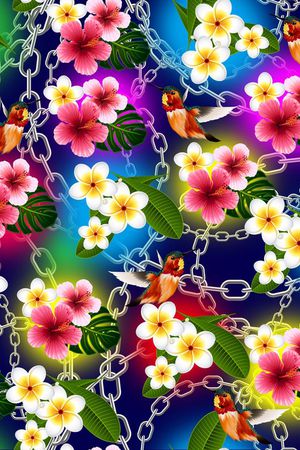 彩色印花华亿平台图片