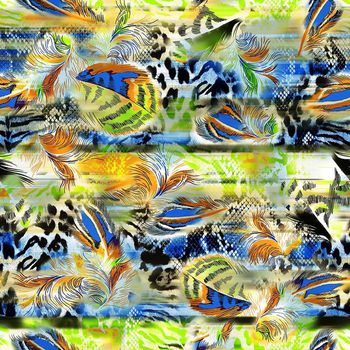 378295-羽毛豹纹花