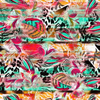 378296-羽毛豹纹花