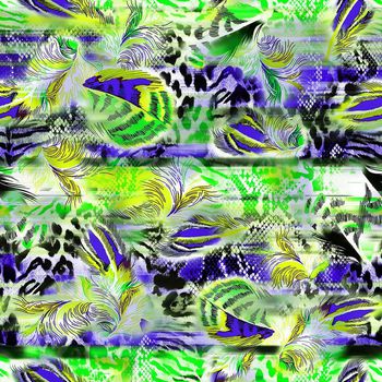 378297-羽毛豹纹花