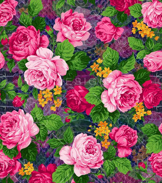 动物纹印花华亿平台图片