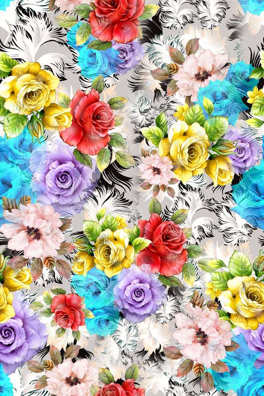 抽象印花华亿平台图片