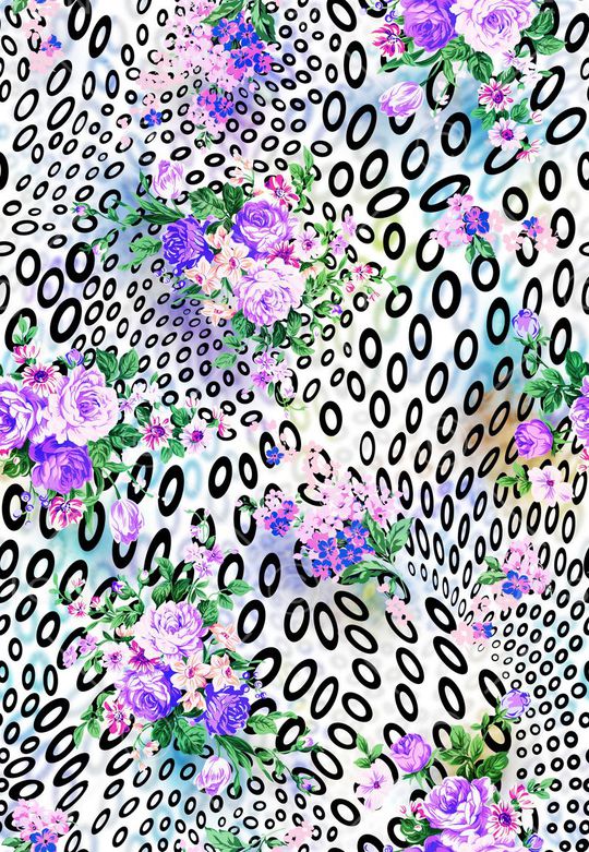 几何印花华亿平台图片