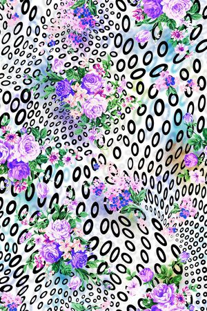 几何印花华亿平台图片