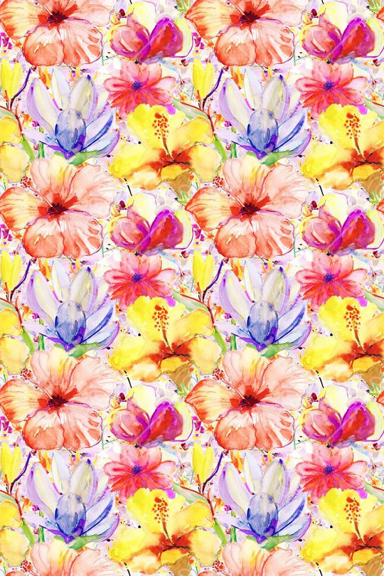 水彩印花华亿平台图片