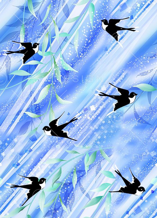 燕子印花华亿平台图片