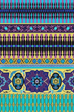 民族风印花华亿平台图片