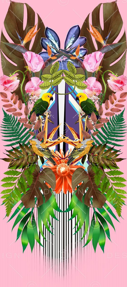 复古印花华亿平台图片