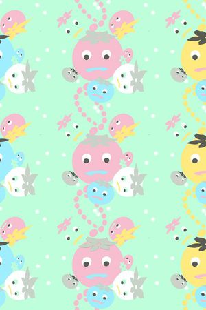 可爱印花华亿平台图片