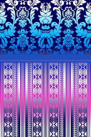 欧式印花华亿平台图片