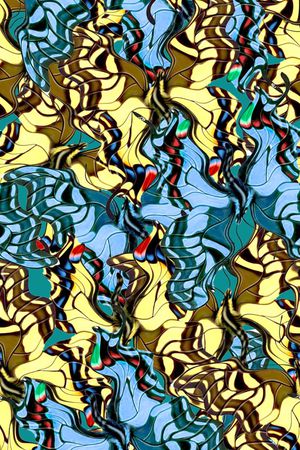 大气时尚印花华亿平台图片