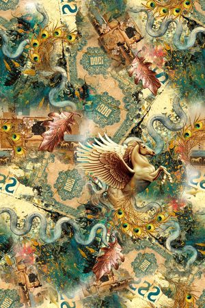 欧式印花华亿平台图片