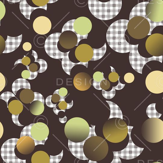 圆点印花华亿平台图片