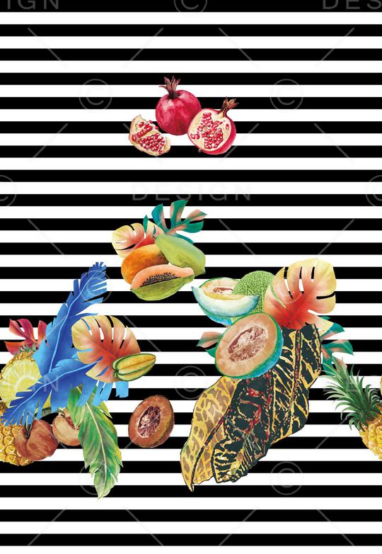 水果印花华亿平台图片