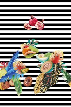 水果印花华亿平台图片