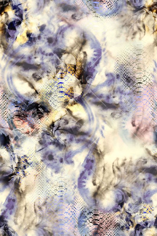 蛇纹印花华亿平台图片