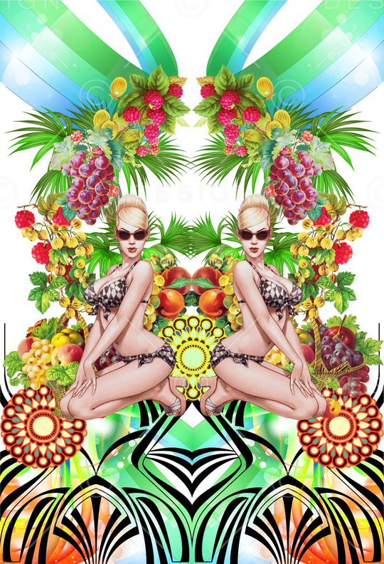 泳装印花华亿平台图片