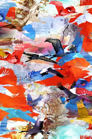 动物印花华亿平台图片