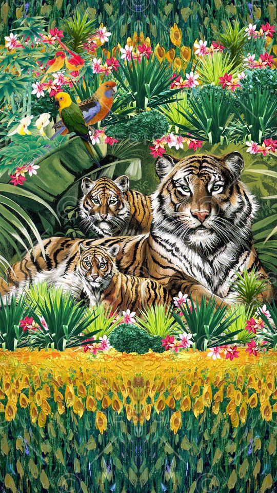 动物印花华亿平台图片