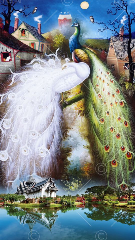 风景印花华亿平台图片