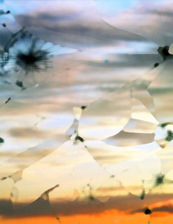 玻璃镜子水印花华亿平台图片