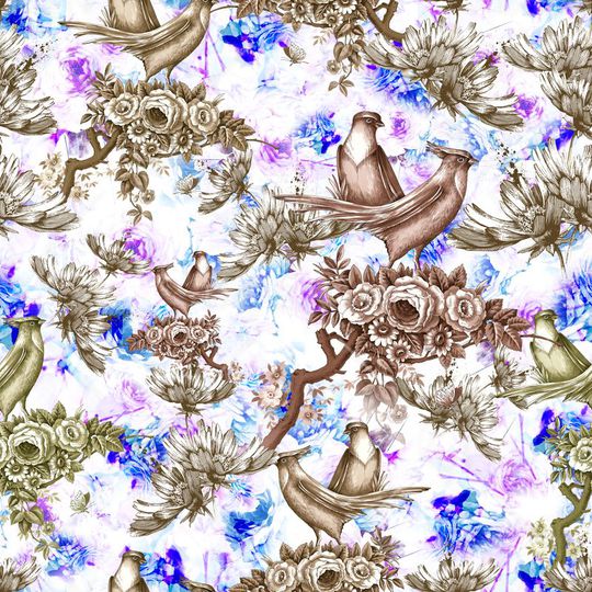 抽象印花华亿平台图片