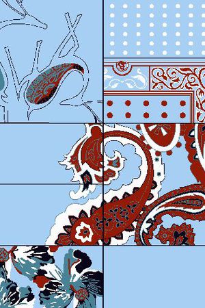 时尚波点印花华亿平台图片