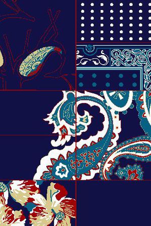 格子印花华亿平台图片