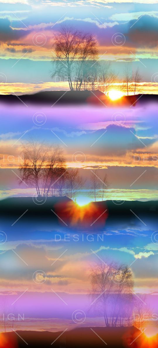 风景印花华亿平台图片