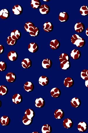 时尚波点印花华亿平台图片