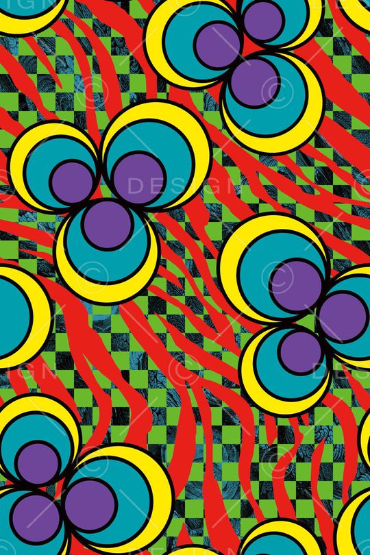 格子印花华亿平台图片