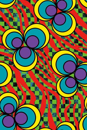 格子印花华亿平台图片