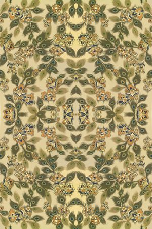 传统纹样印花华亿平台图片