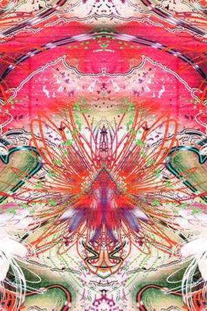 抽象印花华亿平台图片