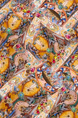 欧式印花华亿平台图片