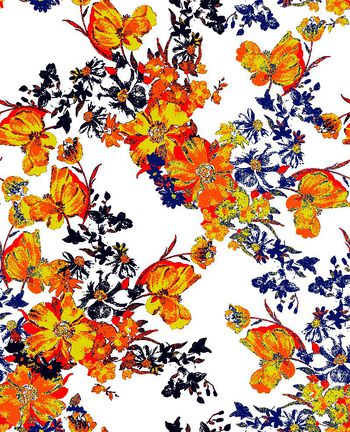 花朵印花华亿平台图片