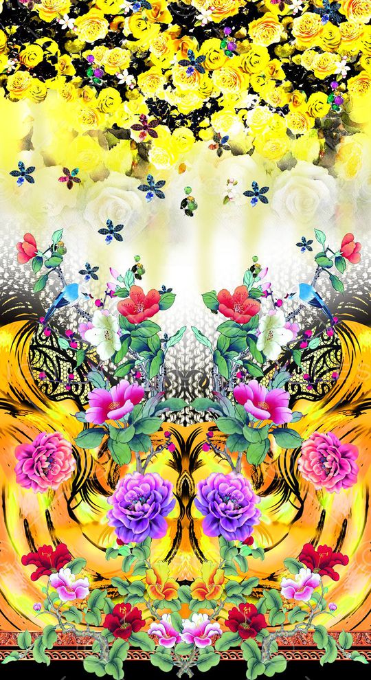 休闲印花华亿平台图片