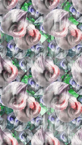 379319-WT433清雅唯美花卉马蹄莲几何组