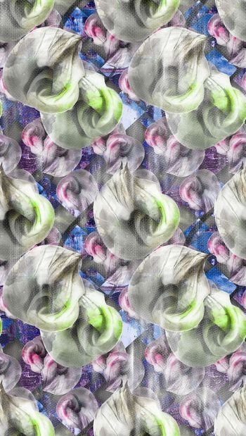 379320-WT433清雅唯美花卉马蹄莲几何组