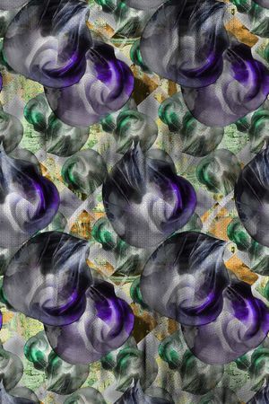 休闲印花华亿平台图片