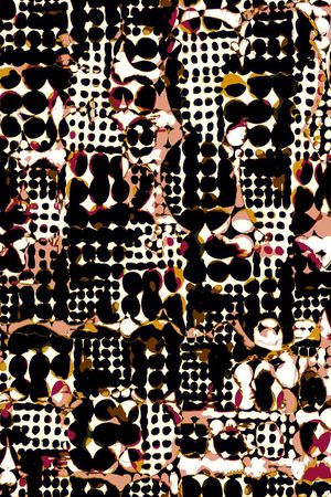 圆点印花华亿平台图片