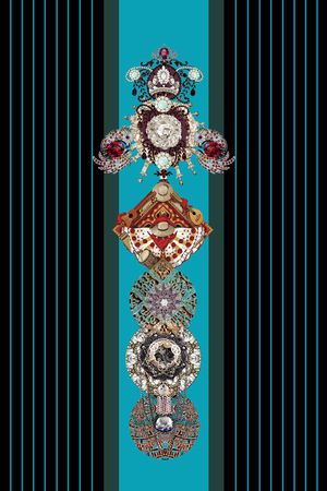 珠宝印花华亿平台图片