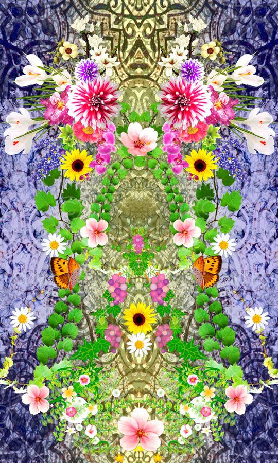 抽象印花华亿平台图片