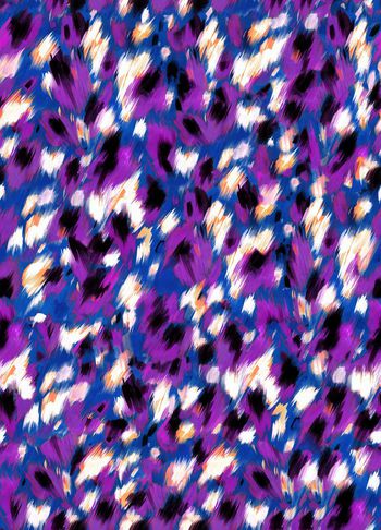 379443-HT艺术抽象狂野豹纹豹点动物纹理