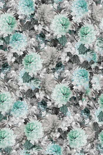 379464-WT436休闲优雅牡丹月季花卉印花