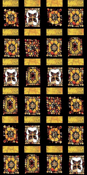 379493-抽象几何鹅软石设计