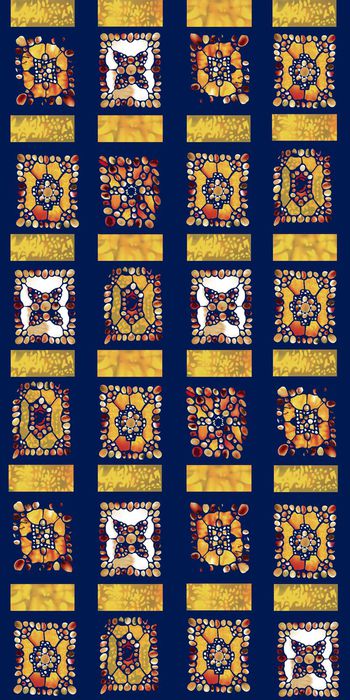 379494-抽象几何鹅软石设计