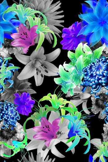 379508-女装华亿平台/百合/黑白暗花